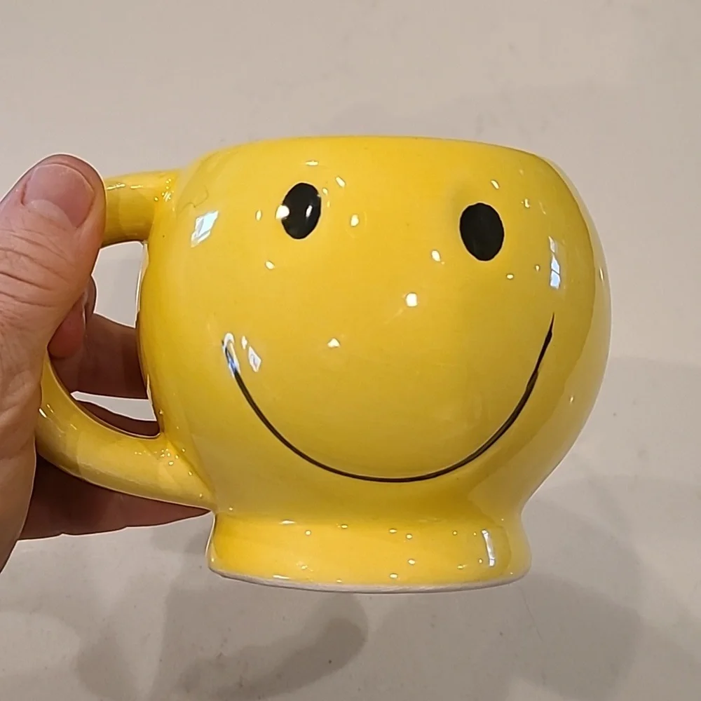Handmade Smiley Face Mug